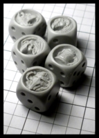 Dice : Dice - 6D - Maow Minitures No5 - eBay Jan 2015